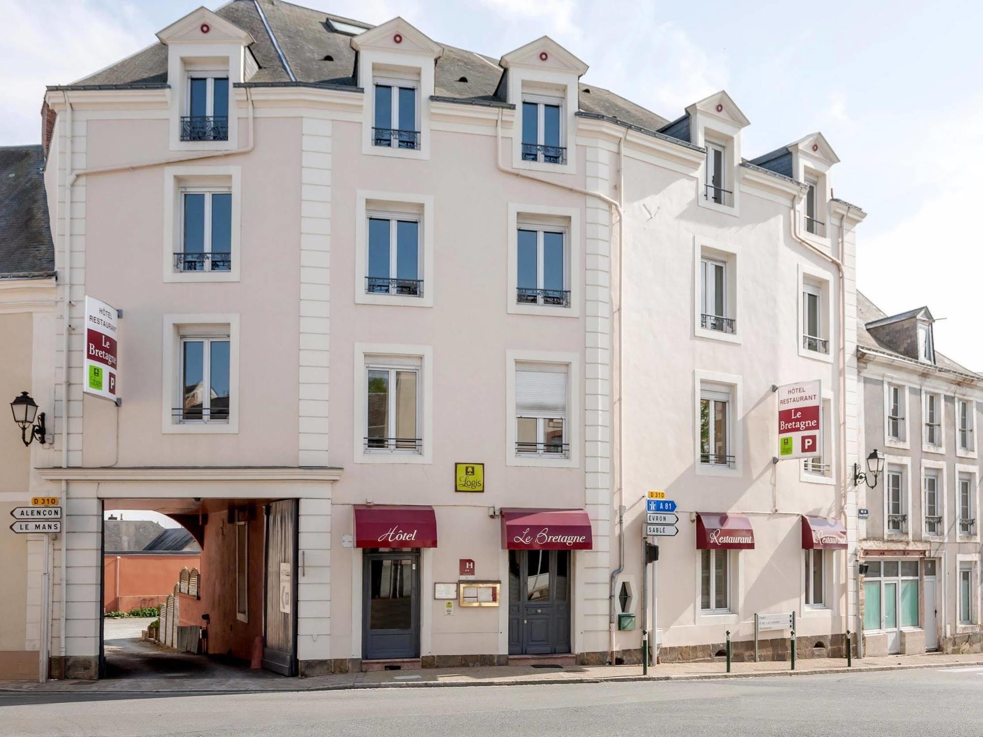 Logis Le Bretagne Hotel Sille-le-Guillaume Exterior photo